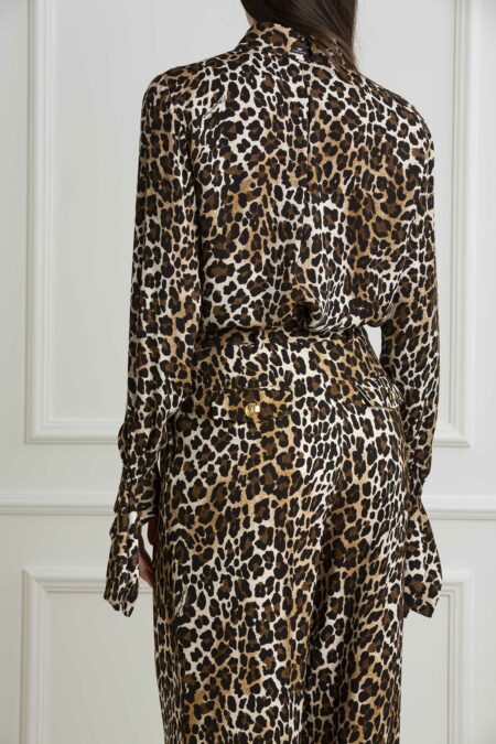 ELISABETTA FRANCHI-CAMICIA FANTASIA-EFCA09547E2 ANIMALIER 44