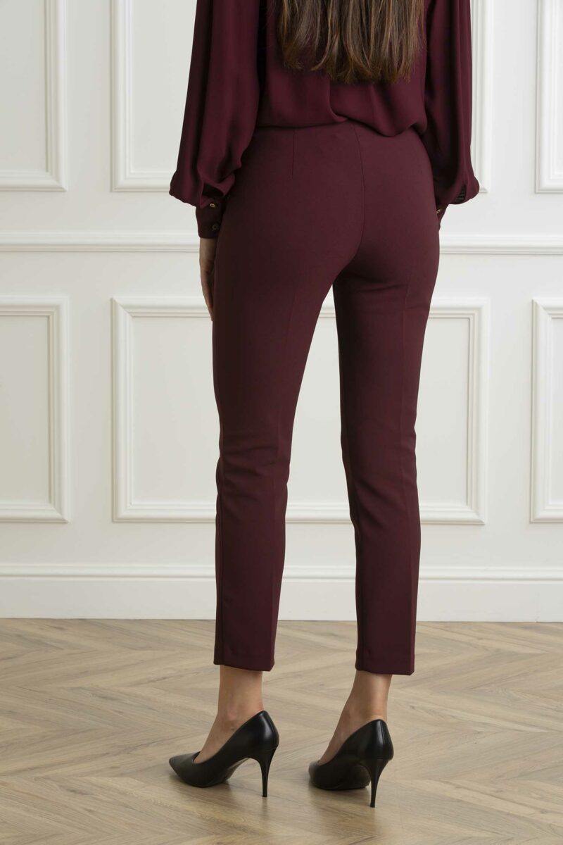 ELISABETTA FRANCHI-PANTALONE-EFPA02446E2 ROUGE 44