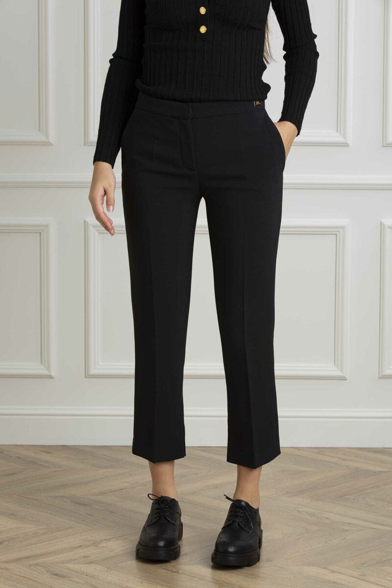 ELISABETTA FRANCHI-PANTALONE-EFPA05447E2 NERO 46