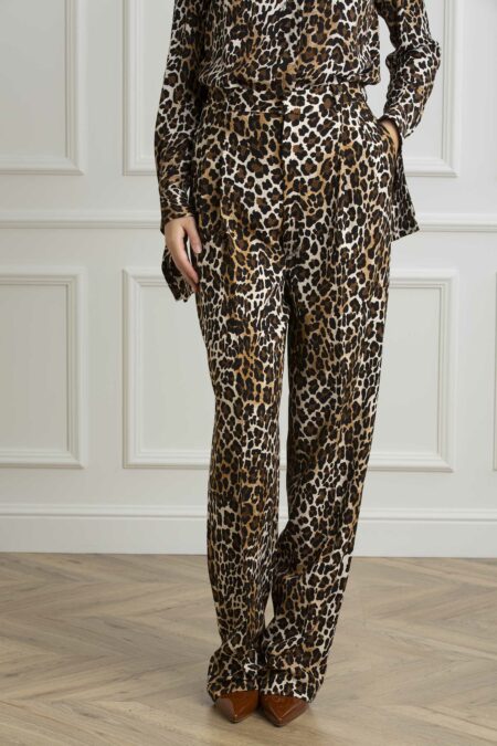 ELISABETTA FRANCHI-PANTALONE DONNA-EFPA05547E2 ANIMALIER 44