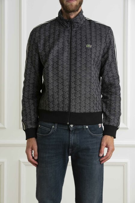 LACOSTE-FELPA UOMO-LCSH1368 NERO 6