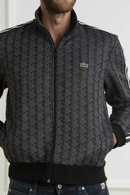 LACOSTE-FELPA UOMO-LCSH1368 NERO 6