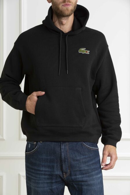 LACOSTE-FELPA UOMO-LCSH2754 NERO 6