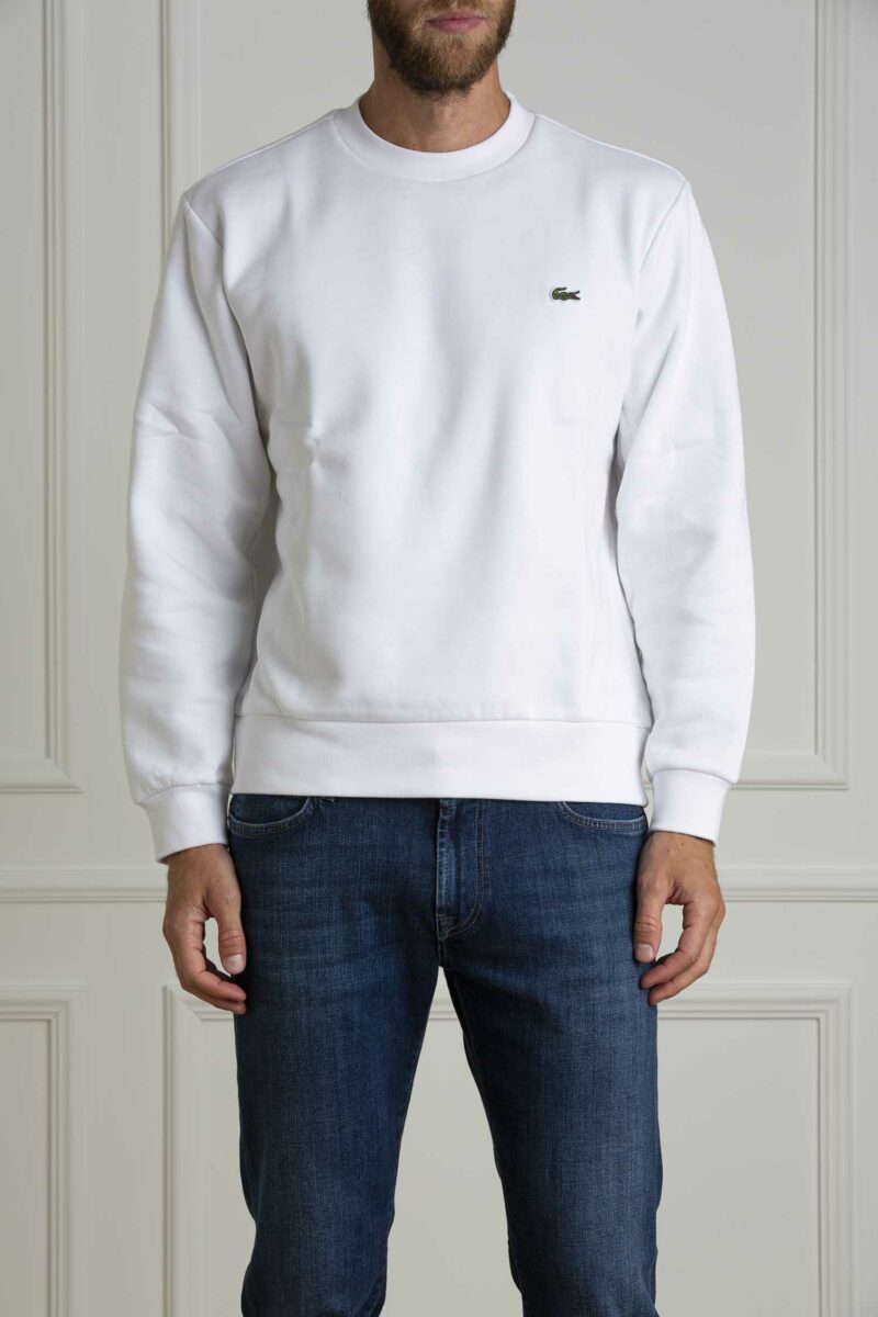 LACOSTE-FELPA UOMO-LCSH9608 BIANCO 5