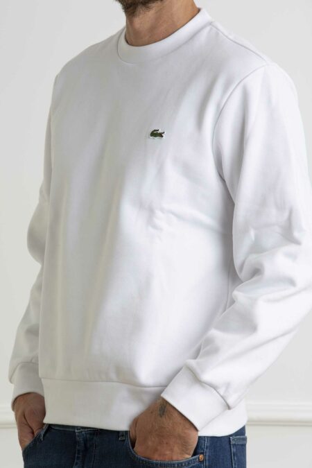 LACOSTE-FELPA UOMO-LCSH9608 BIANCO 5