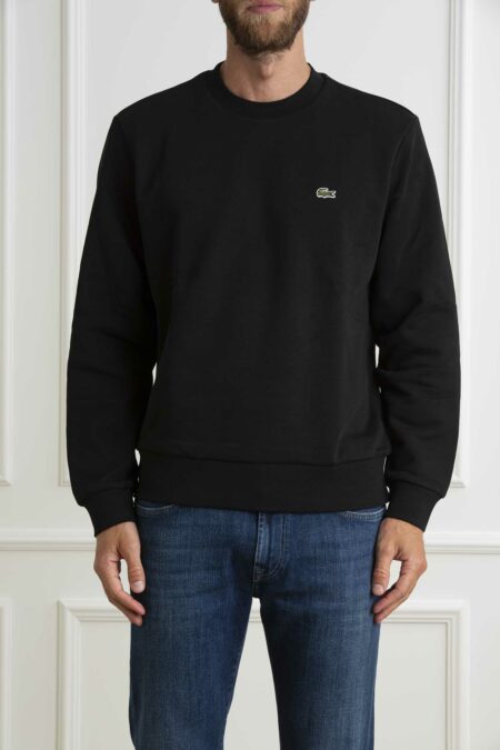 LACOSTE-FELPA UOMO-LCSH9608 NERO 6