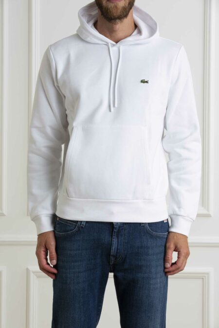 LACOSTE-FELPA UOMO-LCSH9623 BIANCO 5