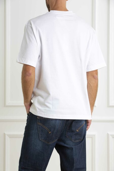 LACOSTE-T-SHIRTS UOMO-LCTH2745 BIANCO 5