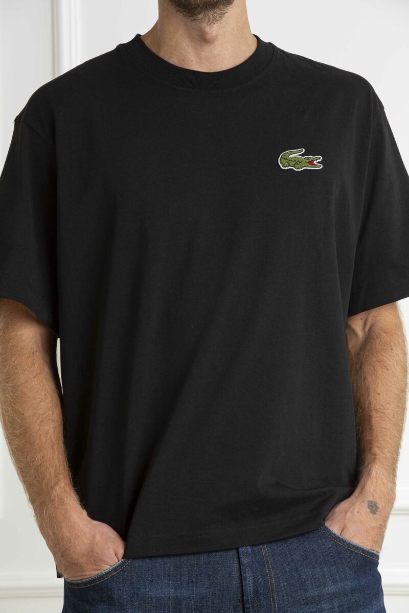 LACOSTE-T-SHIRTS UOMO-LCTH2745 NERO 6