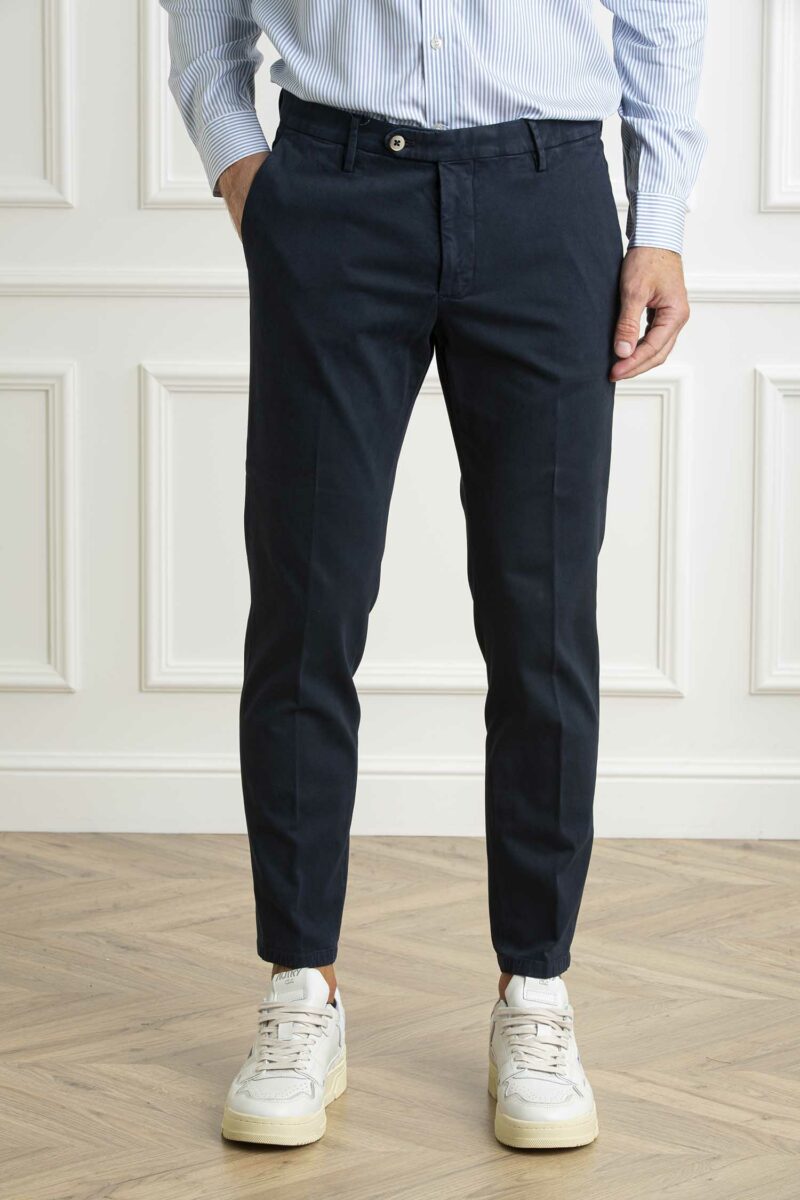 MICHAEL COAL-PANTALONE UOMO ONE MORE-MHMCBRAOMS2500F24C BLU 40