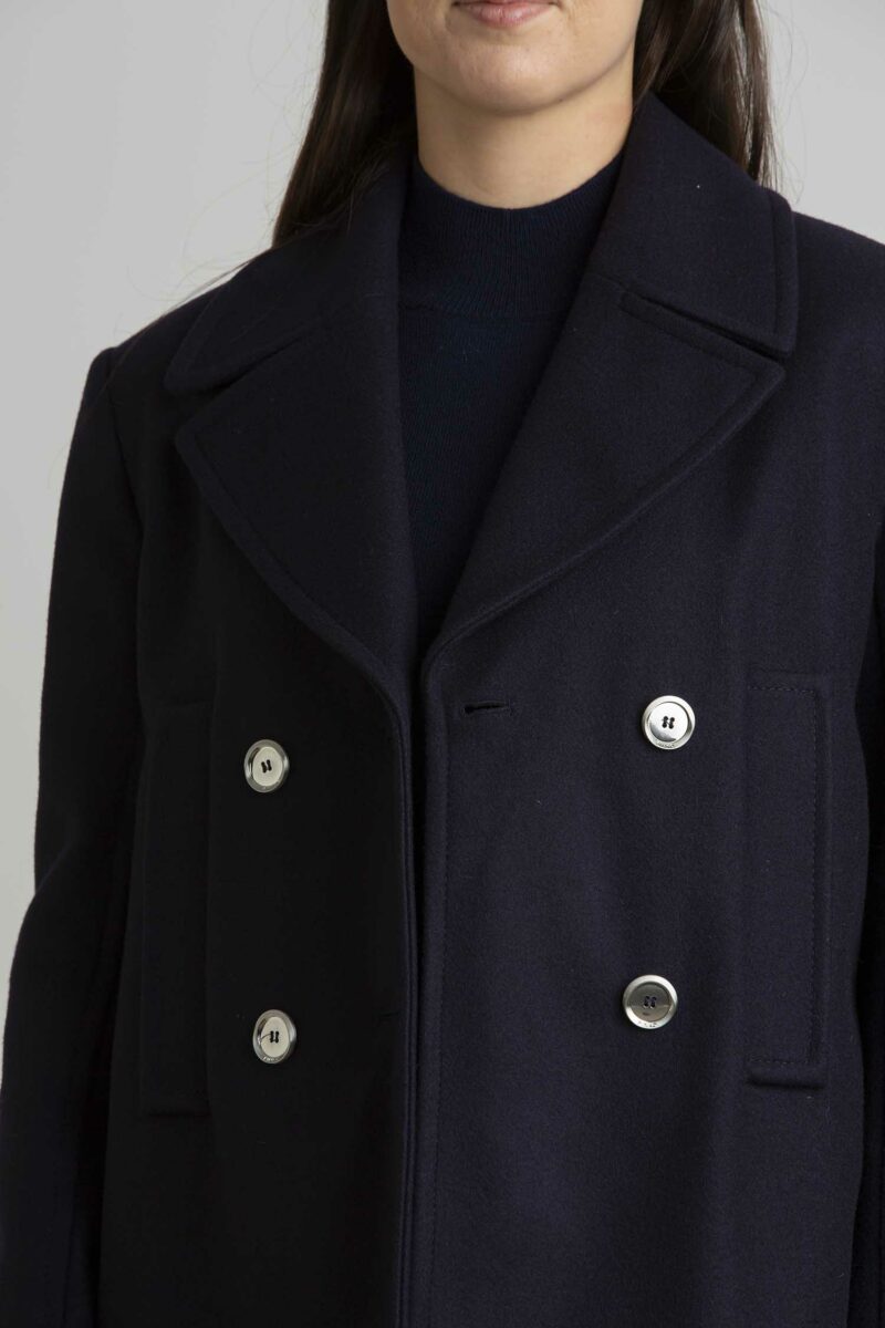 PINKO-CANADA PEACOAT PANNO-PKCANADA BLU 42