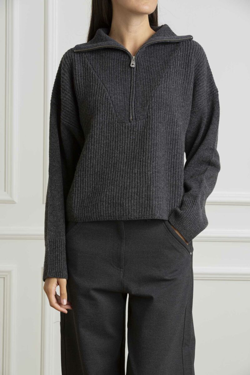 PINKO-MAGLIA CAVEAU WARM WOOL-PKCAVEAU GRIGIO XS