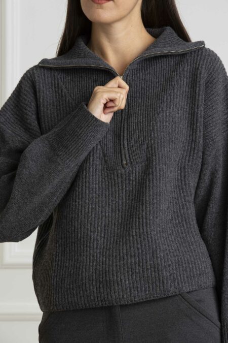 PINKO-MAGLIA CAVEAU WARM WOOL-PKCAVEAU GRIGIO XS