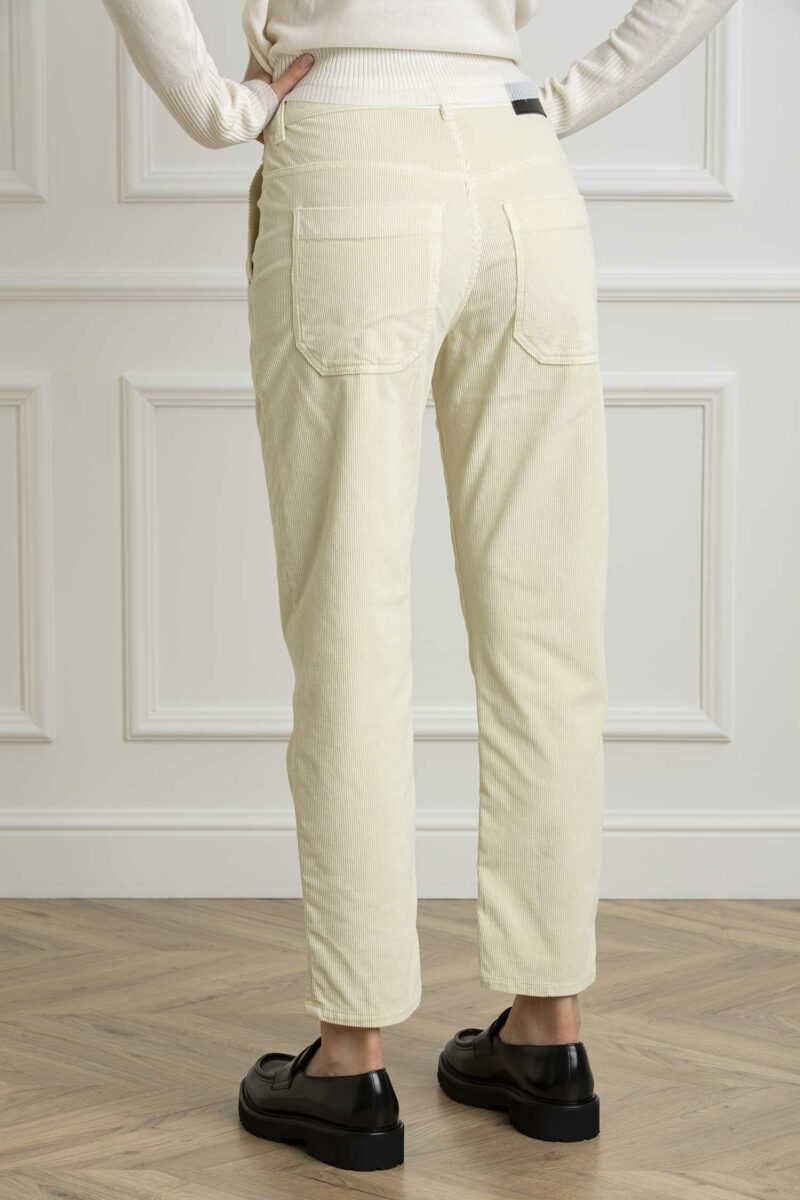 PINKO-DENIM CHINO SNOW WASH-PKCLOEA4 BIANCO 29