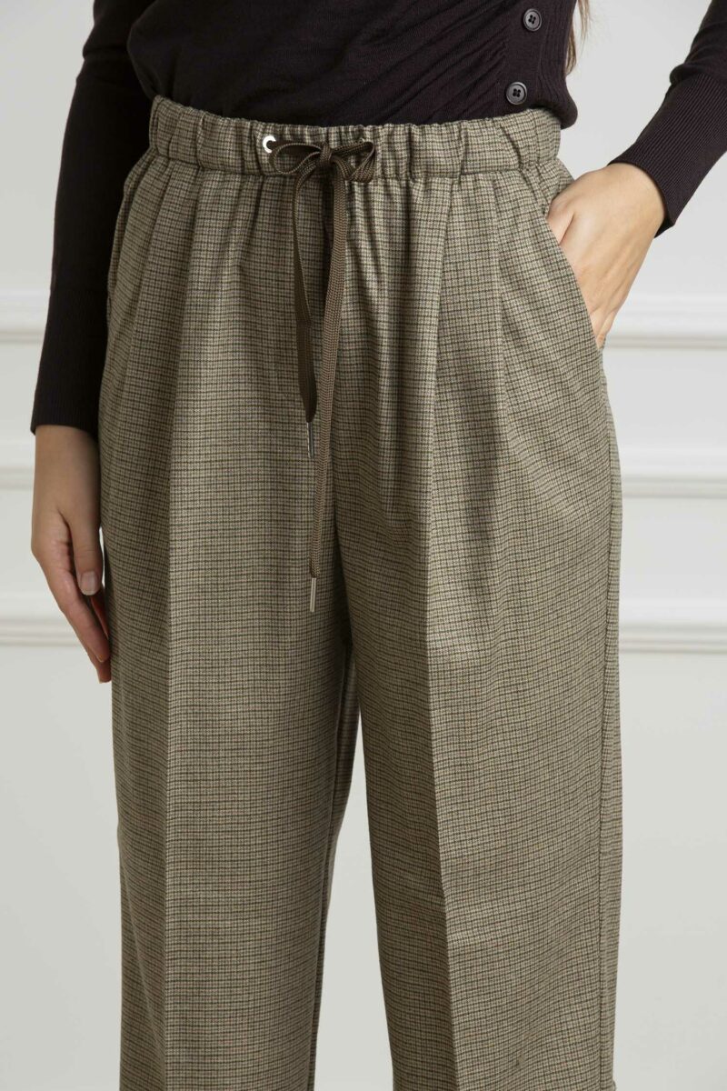 PINKO-RIVISTA PANTALONE FLANELLA-PKRIVISTAA4 CAMMELLO 44