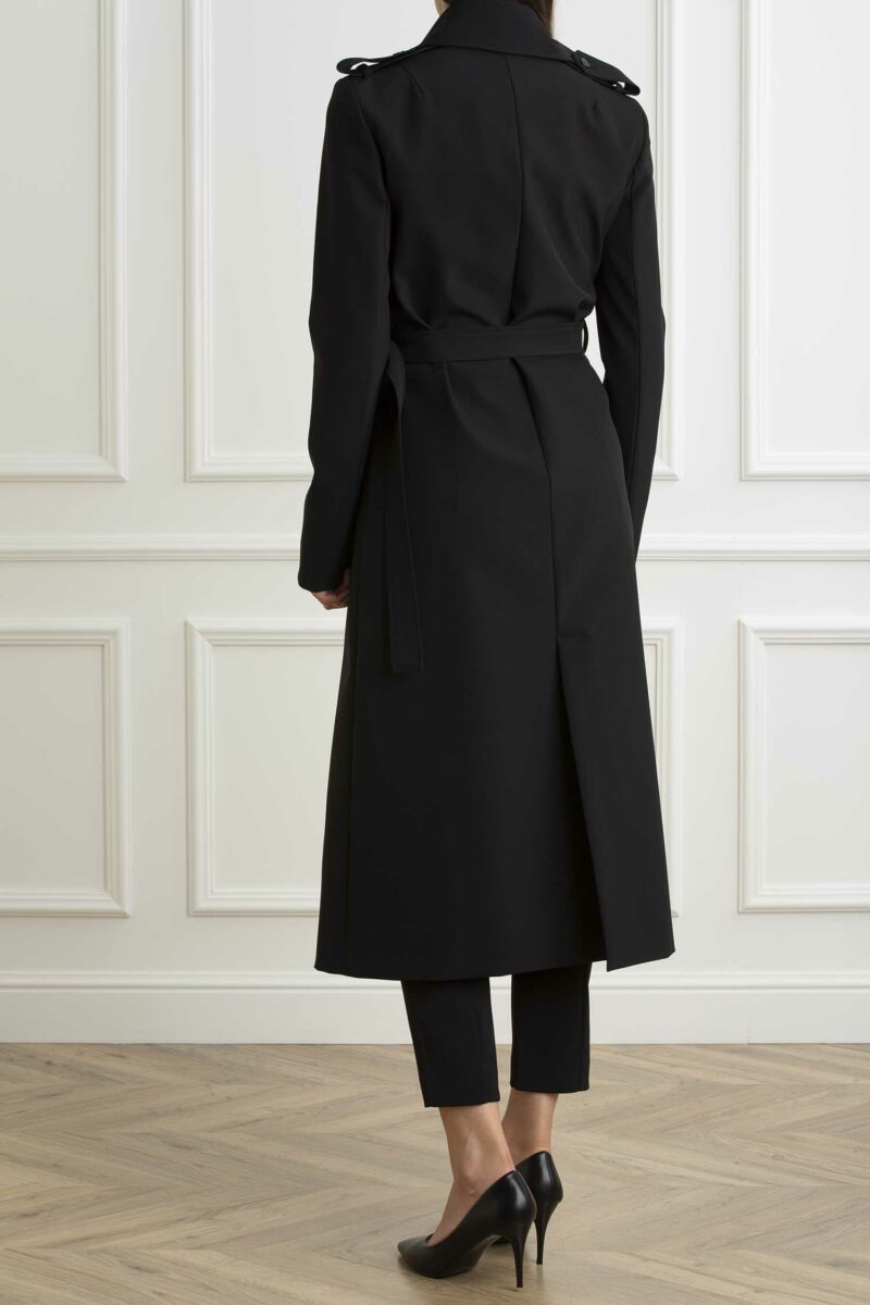 PATRIZIA PEPE-TRENCH-PP8O0137A2AW NERO 44