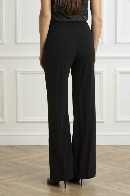 PATRIZIA PEPE-PANTALONE PALAZZO-PP8P0653A6F5 NERO 44