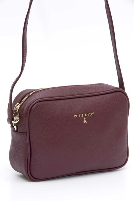 PATRIZIA PEPE-BORSA CAMERA CASE-PPCB8985L001A4 PRUGNA TU