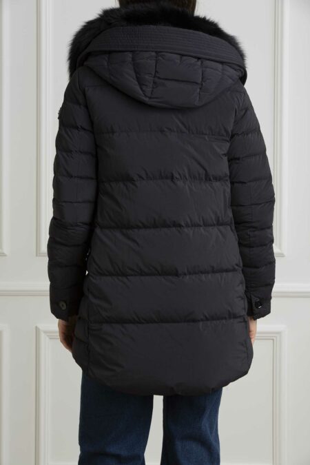 PEUTEREY-PARKA DONNA FUR-PYITOKAMLFURA4 NERO 44