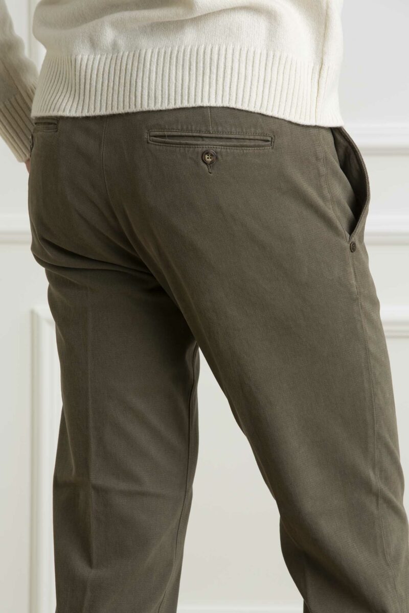 RE-HASH-PANTALONE CHINOS MUCHA-RHP2492290N TORTORA 42