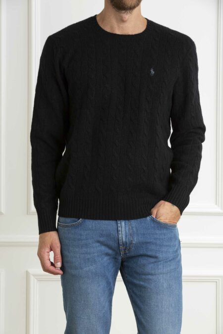 RALPH LAUREN-PULLOVER M/L-RL876762A24 BLACK XXL