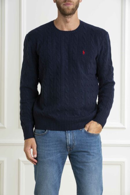 RALPH LAUREN-PULLOVER M/L-RL876762A24 BLUE XXL