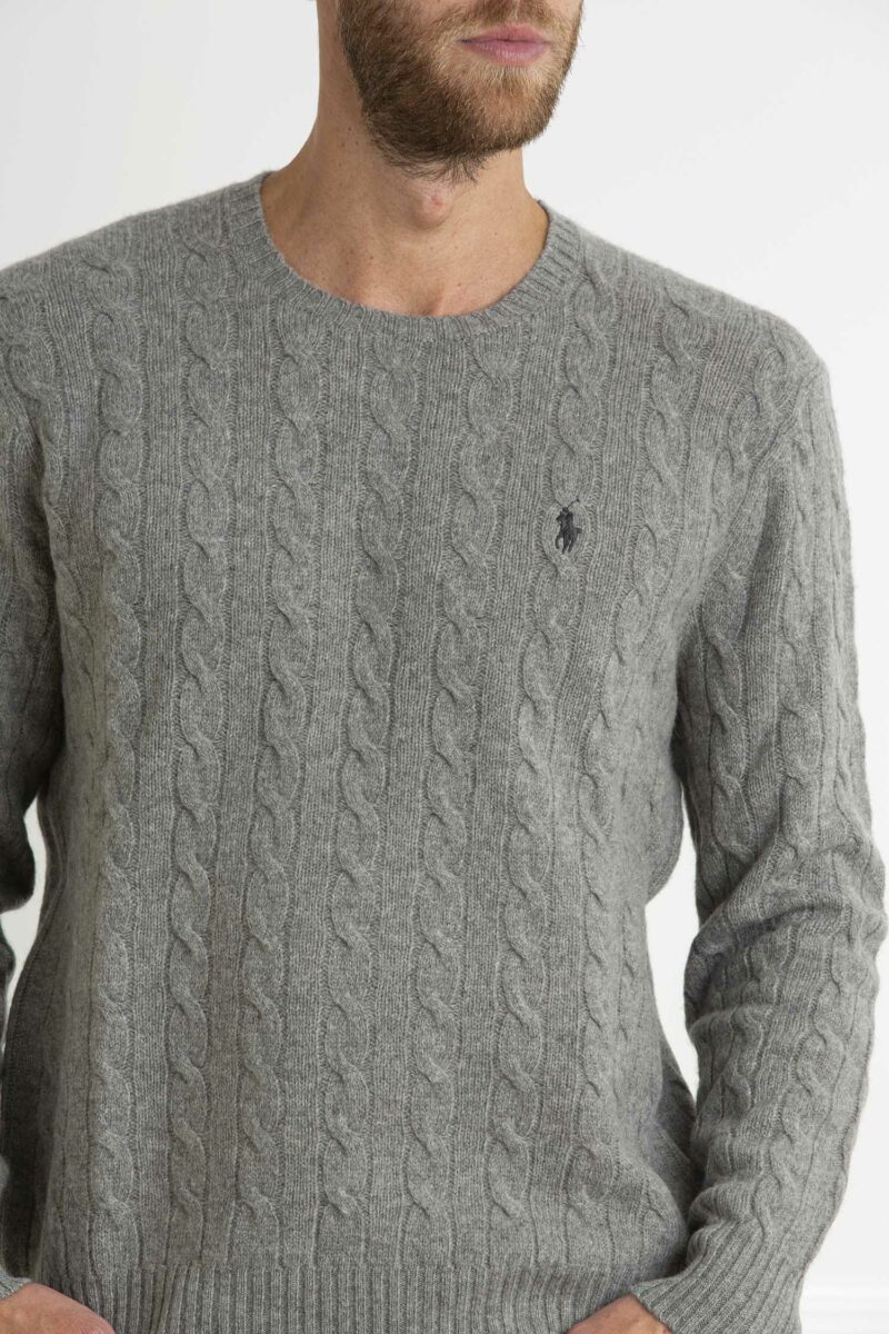 RALPH LAUREN-PULLOVER M/L-RL876762A24 GREY XXL