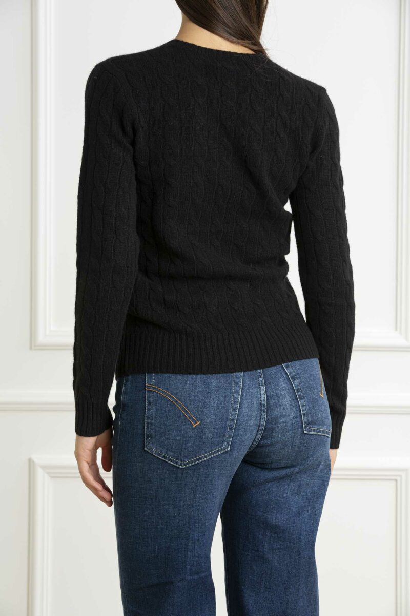 RALPH LAUREN-MAGLIA M/L JULIANNA-RL910421A24 BLACK XS