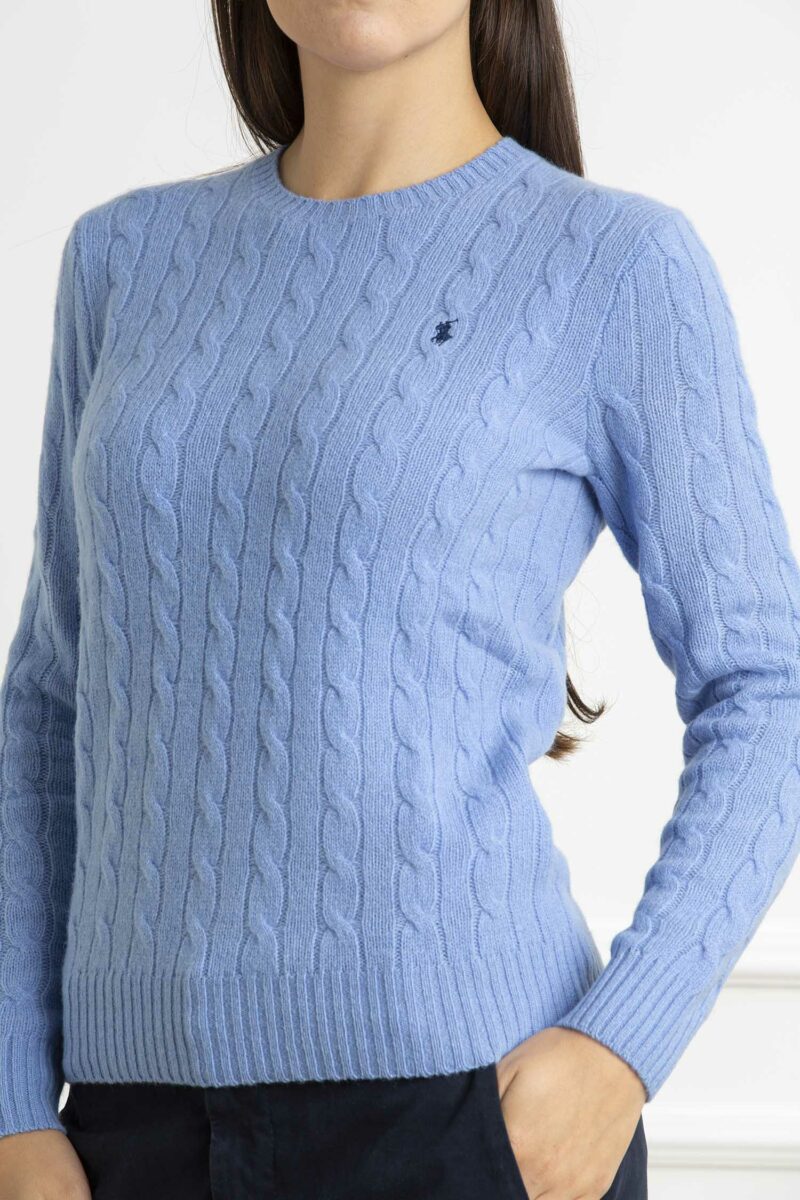 RALPH LAUREN-MAGLIA M/L JULIANNA-RL910421A24 BLUE XS