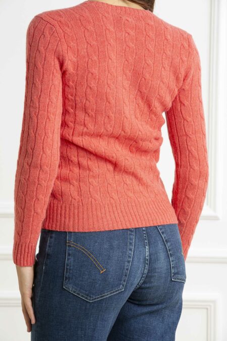 RALPH LAUREN-MAGLIA M/L JULIANNA-RL910421A24 ROSETTE XS