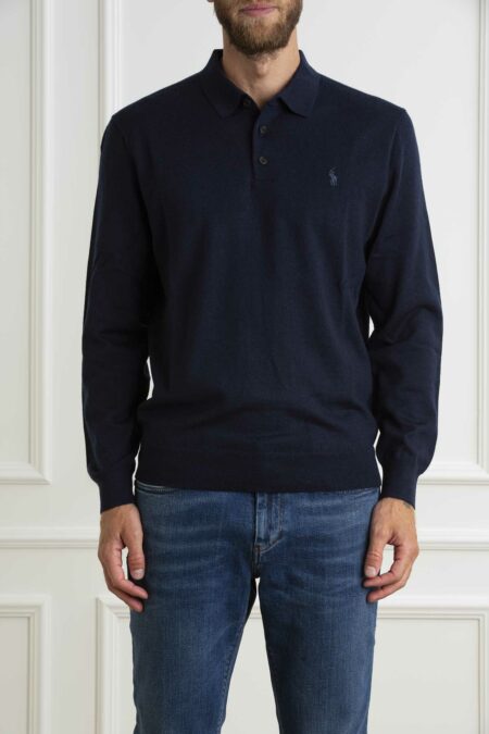 RALPH LAUREN-MAGLIA M/L-RL941104 NAVY XXL