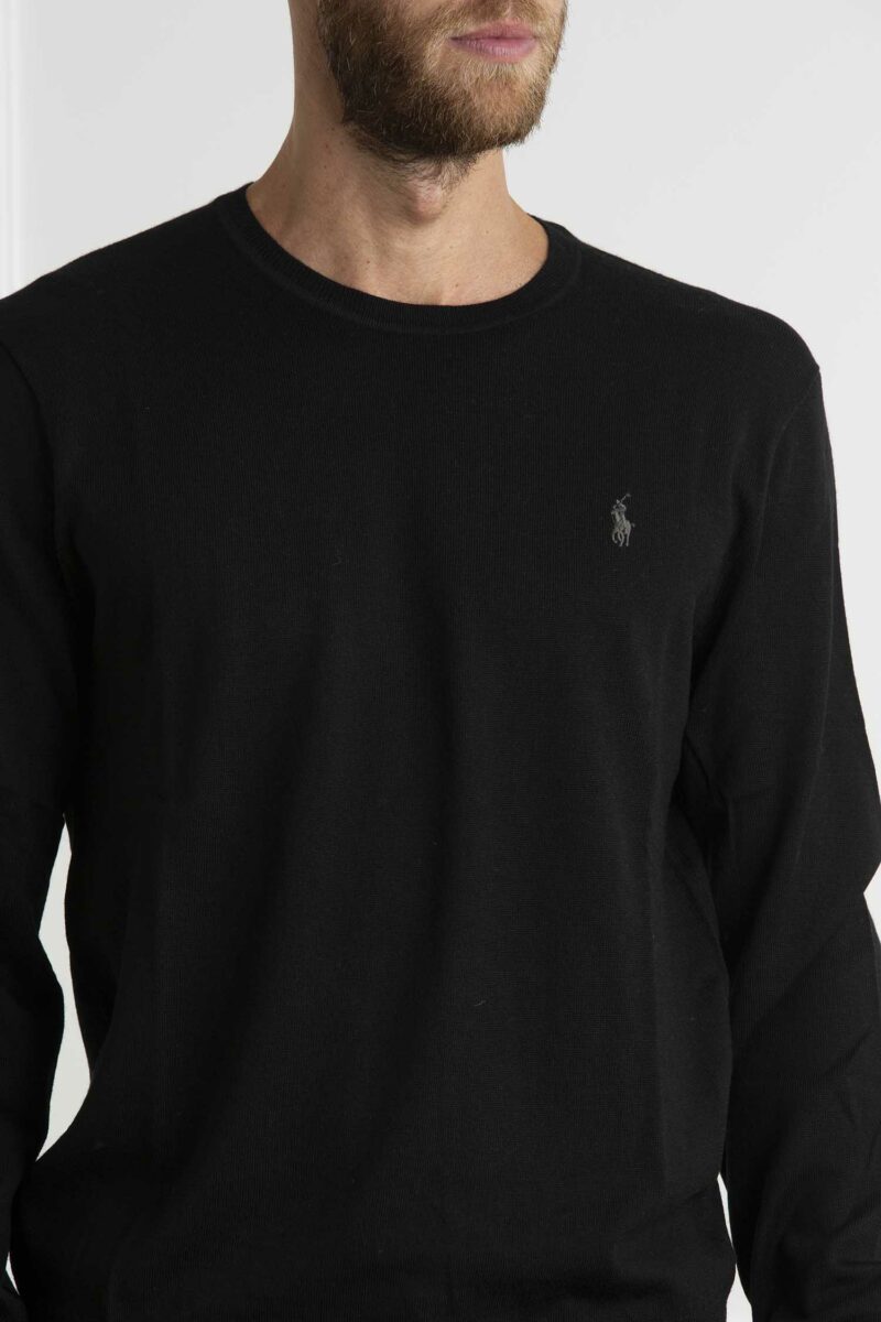 RALPH LAUREN-MAGLIA M/L-RL946143 BLACK XXL