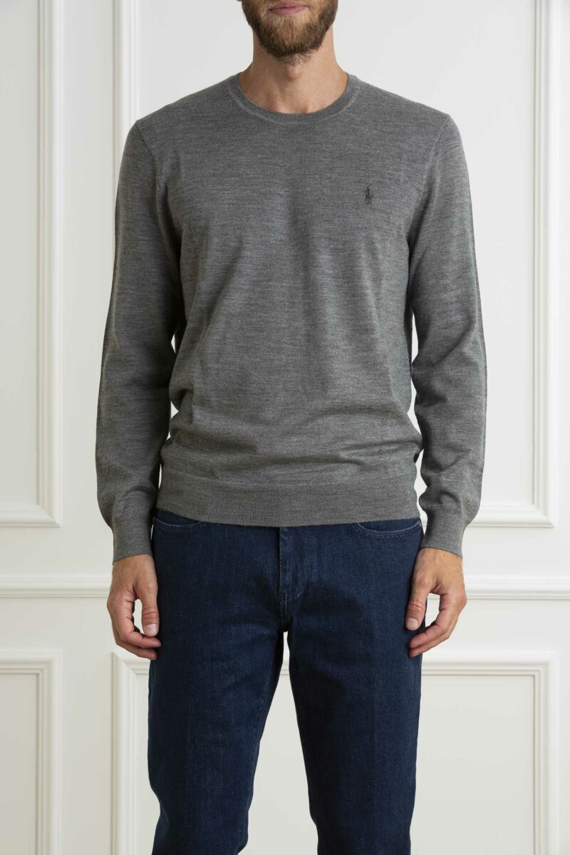 RALPH LAUREN-MAGLIA M/L-RL946143 GREY XXL