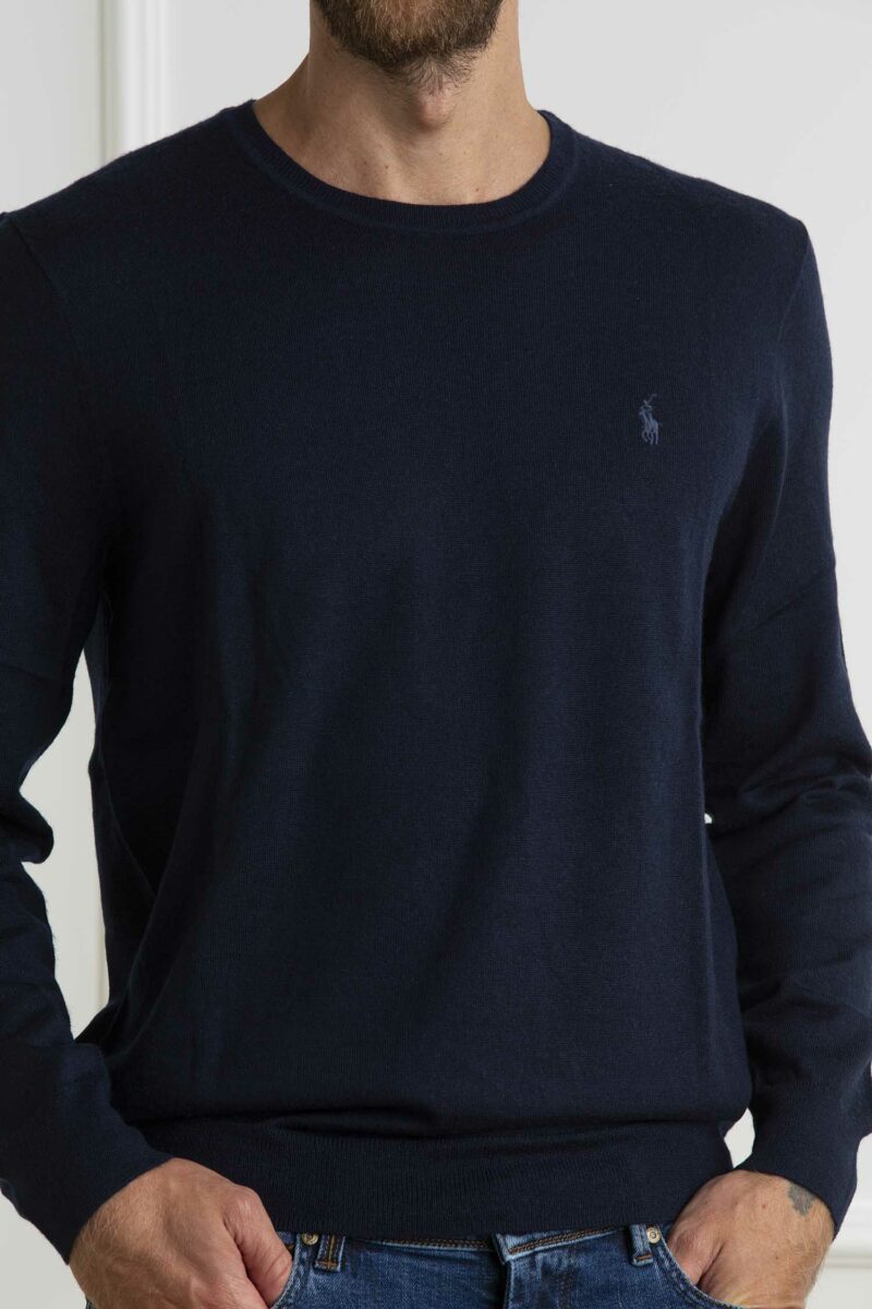 RALPH LAUREN-MAGLIA M/L-RL946143 NAVY XXL