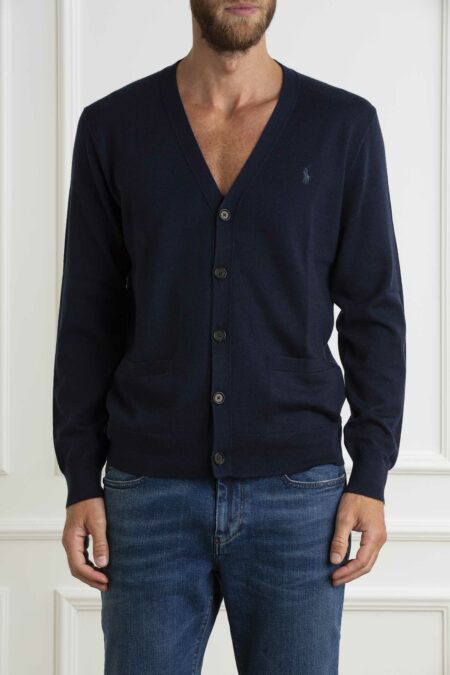 RALPH LAUREN-CARDIGAN-RL946144 NAVY XXL