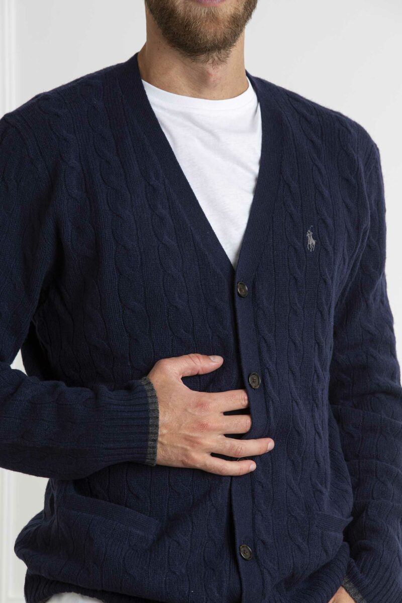 RALPH LAUREN-CARDIGAN-RL949808 NAVY XXL