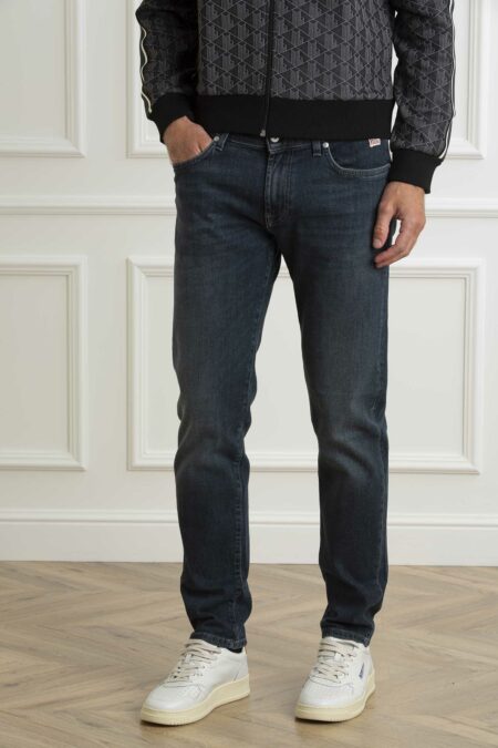 ROY ROGER'S-JEANS 517 ELASTIC-RRRRU075D4371876 DENIM 40