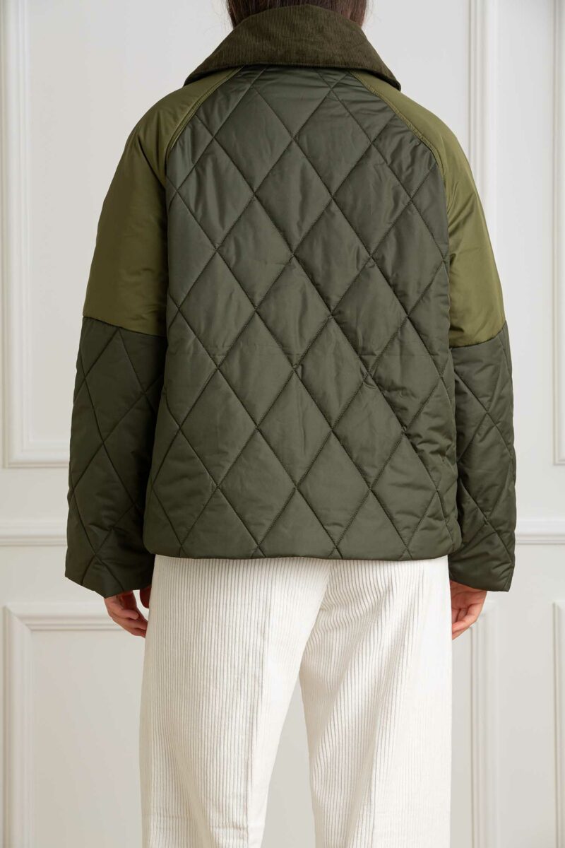 BARBOUR-MILBY QUILT JACKET-BBLQU1761LQU OLVE 42