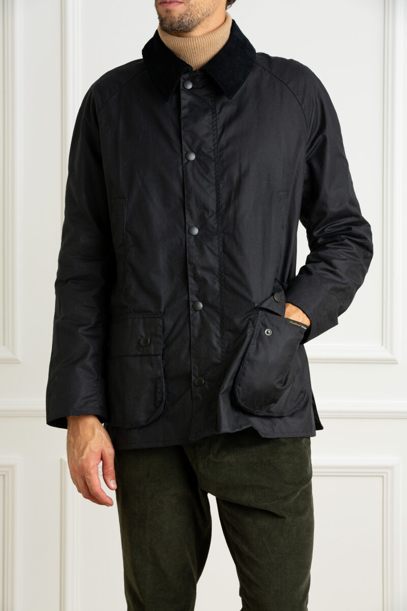 BARBOUR-GIACCA ASHBY WAX-BBMWX0339MWXA4 NAVY M