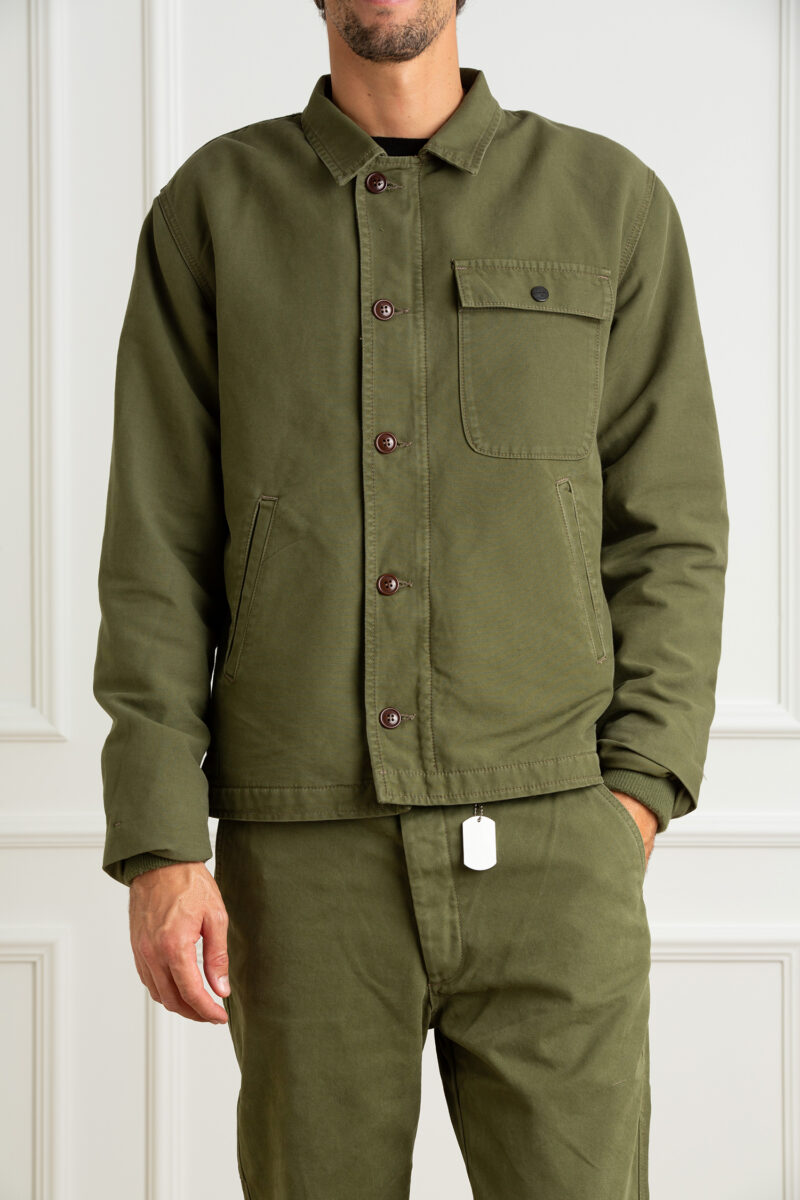 CHESAPEAKE'S-JACKET A2 DECK-CHEA2DECKA4 GREEN XL