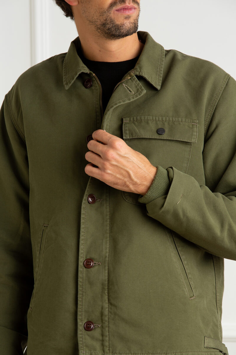 CHESAPEAKE'S-JACKET A2 DECK-CHEA2DECKA4 GREEN XL