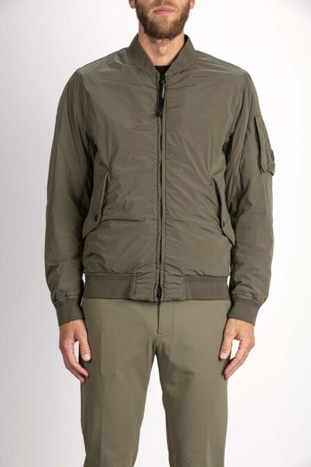 CP COMPANY-GIUBBINO NYCRA-R BOMBER-CPOW249A005864G OLIVA 50