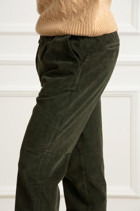 CRUNA-PANTALONE MITTE 1405-CRUMITTE1405 MILITARE 50