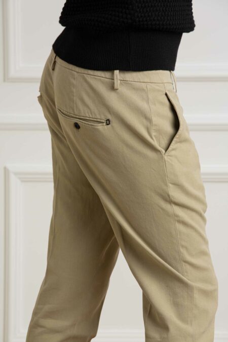 DONDUP-PANTALONE UOMO GAUBERT-DDUP235AS0080A24 BEIGE 38