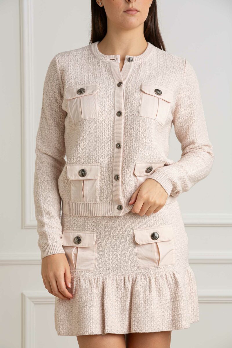 ELISABETTA FRANCHI-MAGLIA TRICOT-EFMK22S47E2 LATTICE 44