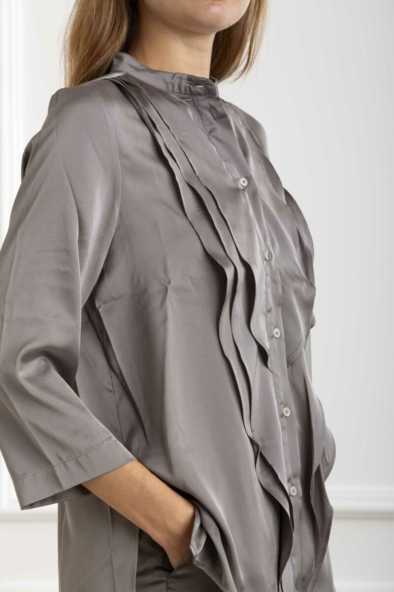 EMME MARELLA-CAMICIA ANICE-EMANICE GRIGIO 46