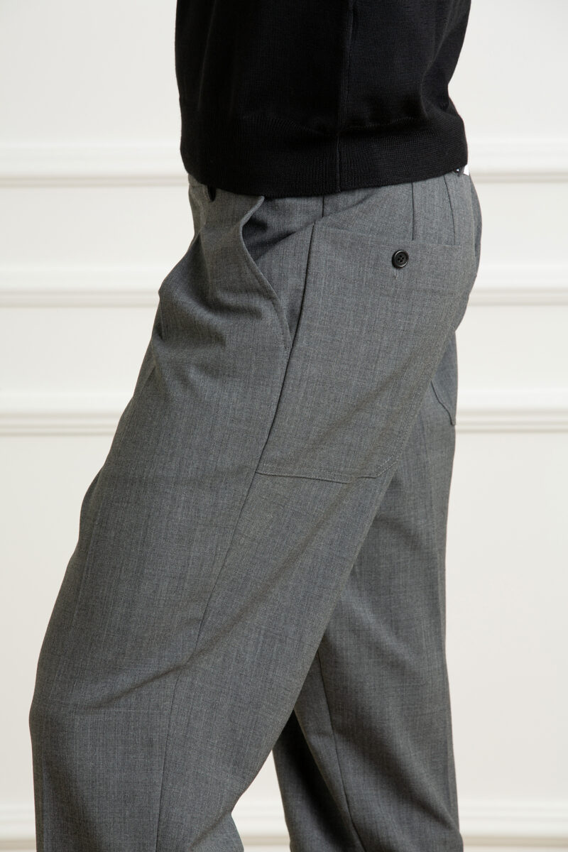 HOSIO-PANTALONE WORKER-HO24401P17 GRIGIO 50