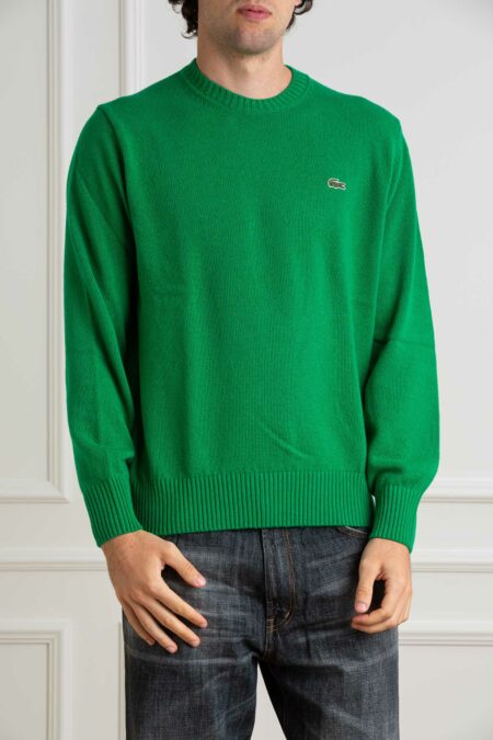 LACOSTE-MAGLIA UOMO-LCAH2916 VERDE 6