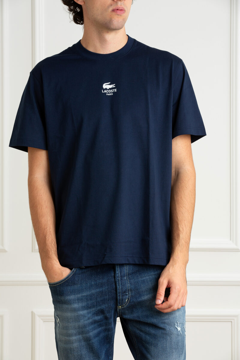 LACOSTE-T-SHIRTS UOMO-LCTH2739 BLU 6