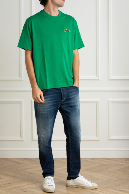 LACOSTE-T-SHIRTS UOMO-LCTH2745 VERDE 5